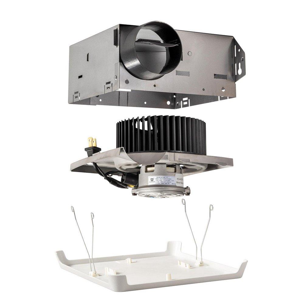 50 CFM Bathroom Ventilation Fan in White - Energy Star Rated 