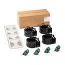 110 CFM Bathroom Ventilation Fan with Humidity Sensor - Finish pack - 0.4 Sones - Energy Star Rated 