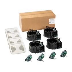 110 CFM Bathroom Ventilation Fan with Humidity Sensor - Finish pack - 0.4 Sones - Energy Star Rated