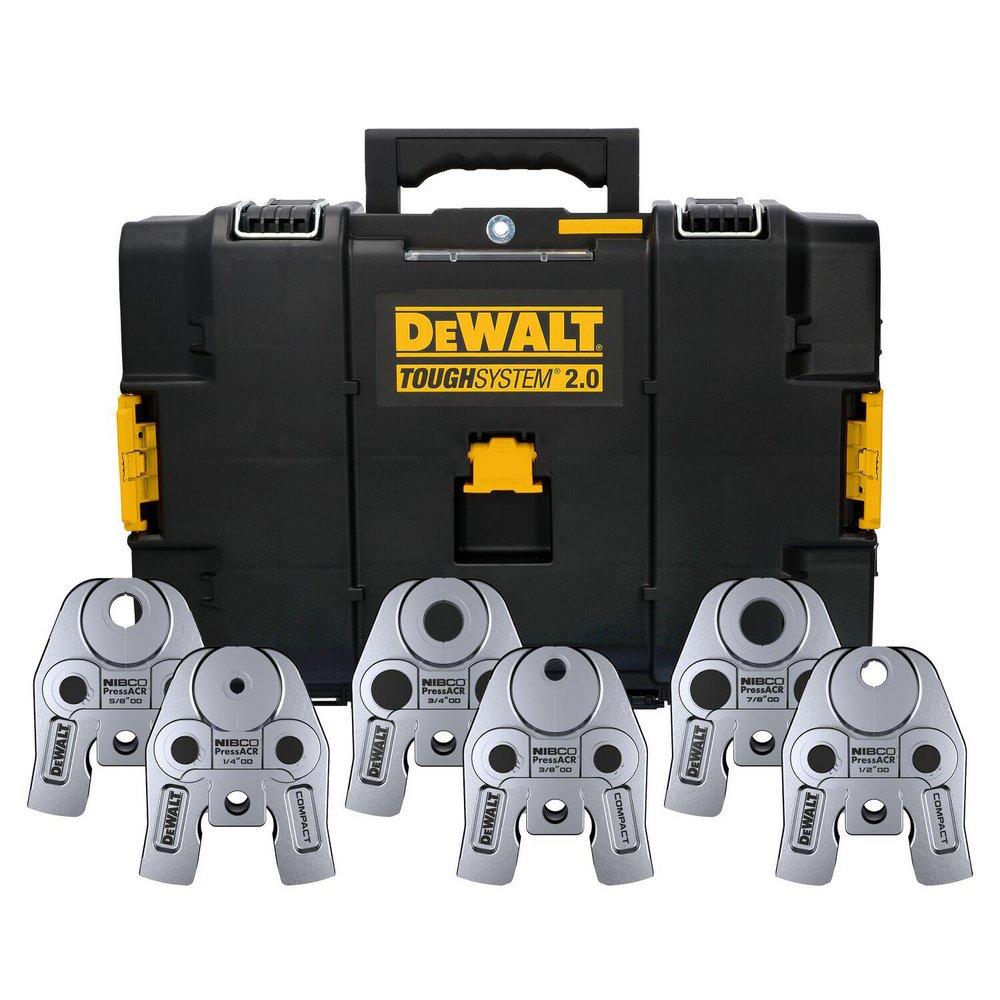 DEWALT COMPACT 1/4-7/8 NIBCO PRESSACR? REFRIGERATION PRESS JAW 