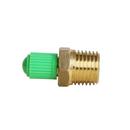 Jones Stephens 1/4 in. MIP Gas Test Gauge Assembly Air Valve and Cap 