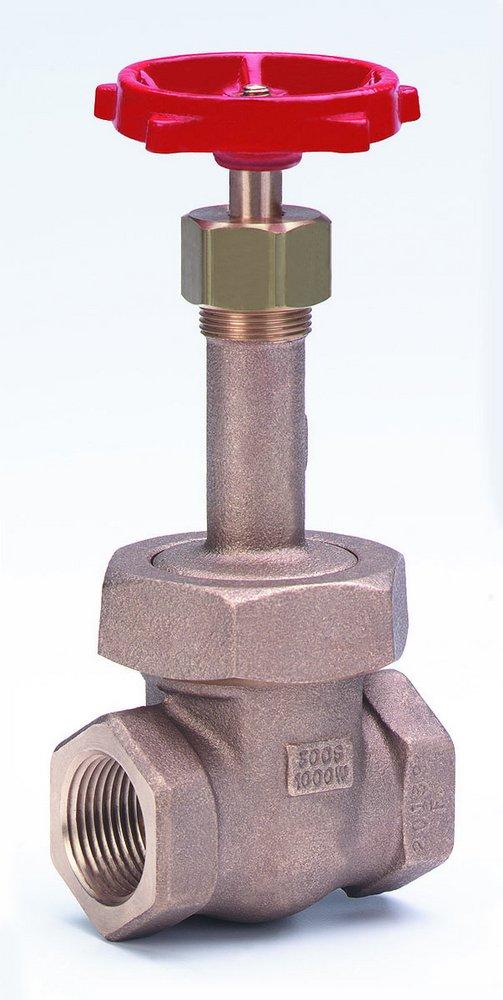 Milwaukee Valve Bronze Threaded Gate Valve 