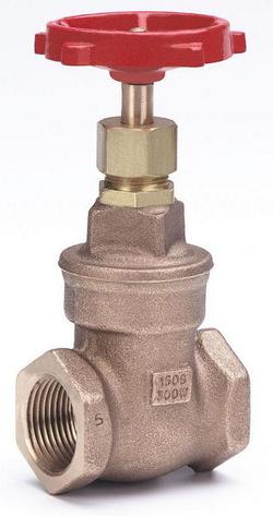 3 in. Bronze Threaded Gate Valve