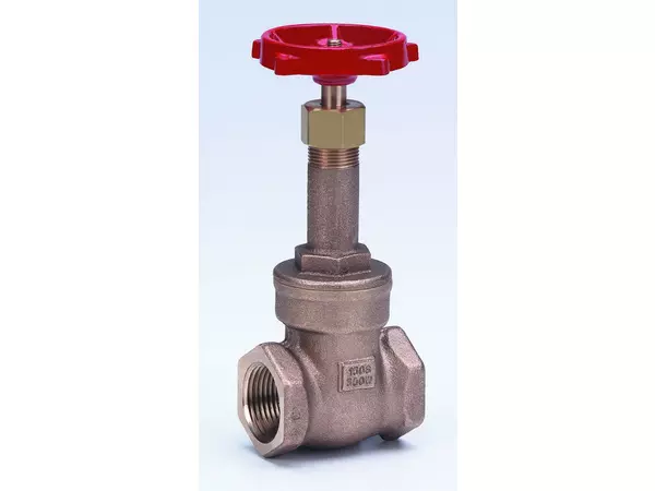Milwaukee Valve 1150 - 100 Bronze threaded gate valve