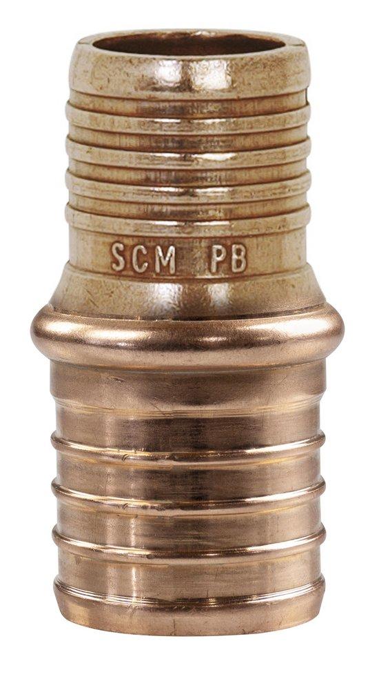 Sioux Chief Copper PEX Crimp x Polybutylene Connection Adapter 