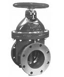 2 in. Flanged Cast Iron Open Left Resilient Wedge Gate Valve