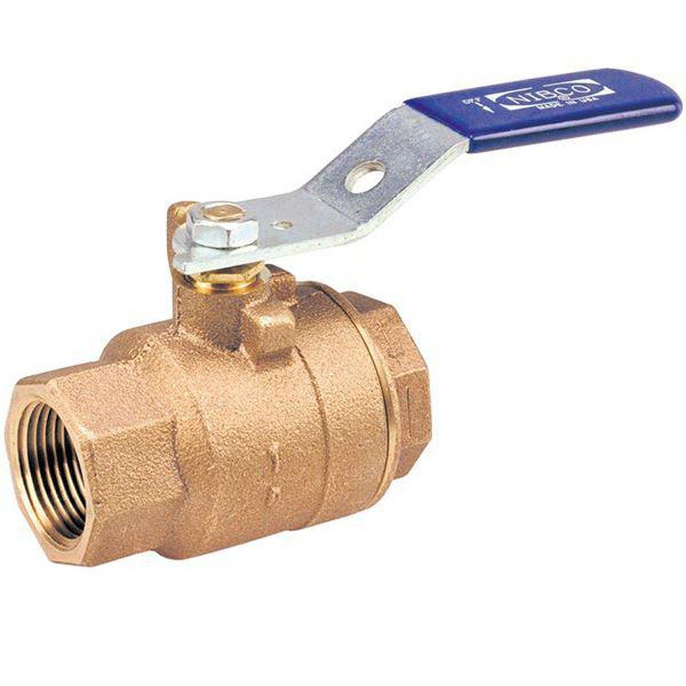 NIBCO DZR Bronze Conventional Port NPT 600# Ball Valve 