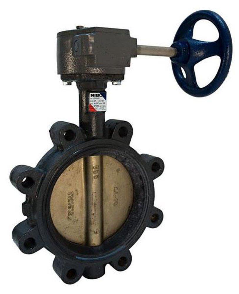 NIBCO Ductile Iron Lug EPDM Bare Stem Butterfly Valve 