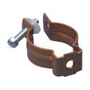 1-1/2 in. Copper Electro Plated Steel Bolt Pipe Clamp