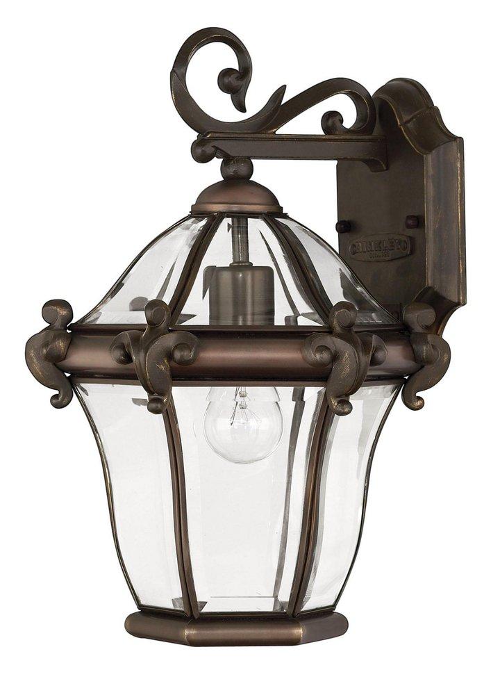 Hinkley Copper Bronze COBR 1 60 Watts Medium Lantern 