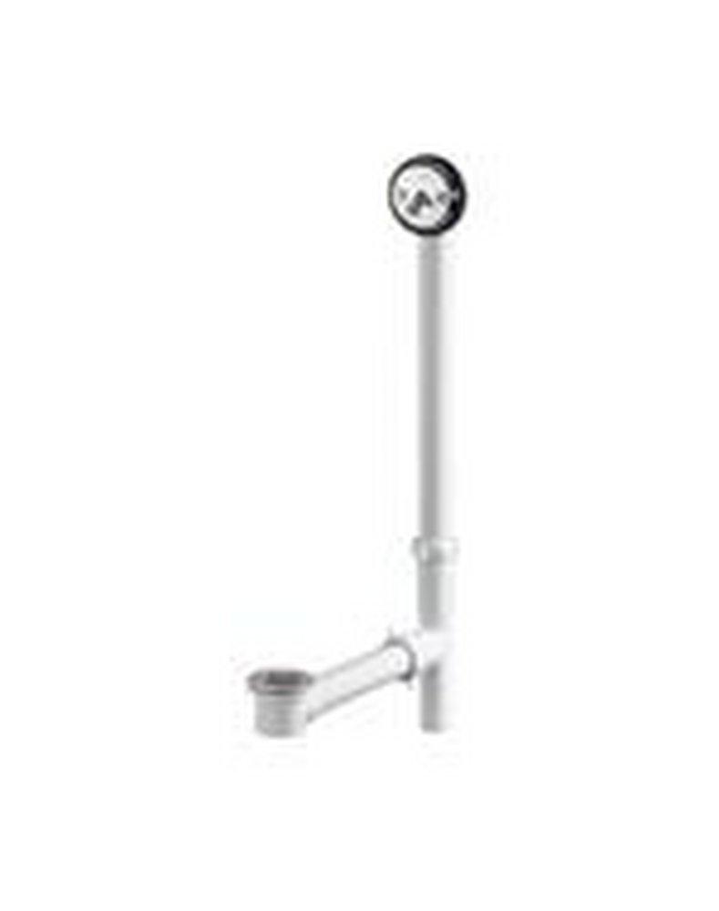 Gerber Plumbing Polished Chrome 24 in. Plastic Trip Lever Drain 