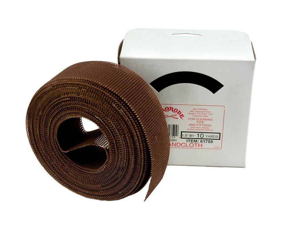 Rectorseal Brown 1-1/2 in. Nylon Open Mesh Sand Cloth 