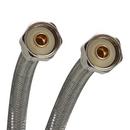 Fluidmaster Stainless Steel 1/2 in. Braided Stainless Sink Flexible Water Connector 