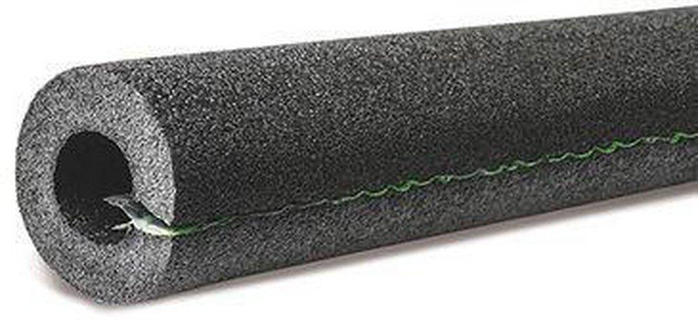Nomaco Insulation Black 1 in. x 6 ft. Polyolefin Self Seal Pipe Insulation in Black 