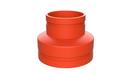 Gruvlok Black Grooved Concentric Schedule 40 Standard Rust Inhibiting Painted Ductile Iron Reducer 