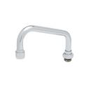 T&S Brass Chrome 5-63/1000 in. Brass Swing Spout 