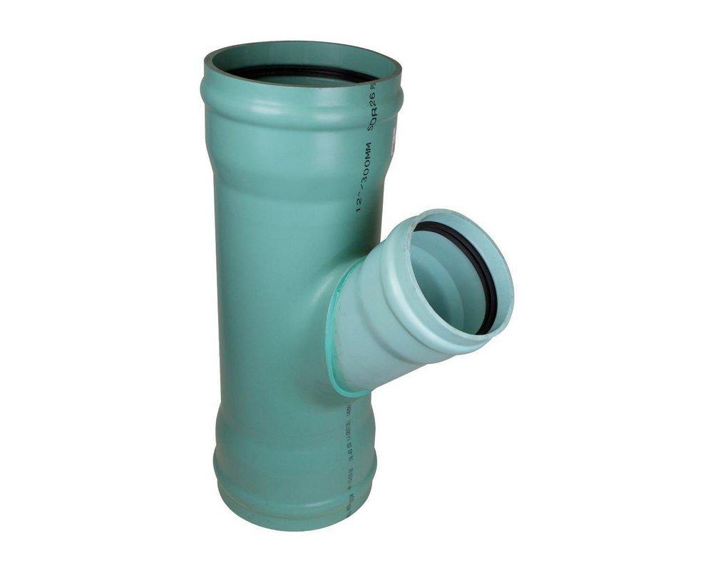 TRENCH TOUGH PLUS Gasket PVC Sch. 40 SDR 26 Sewer Wye 