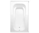 59-1/8 x 40-3/16 in. Drop-In Bathtub with Universal Drain in White