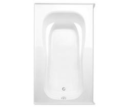 59-1/8 x 40-3/16 in. Drop-In Bathtub with Universal Drain in White