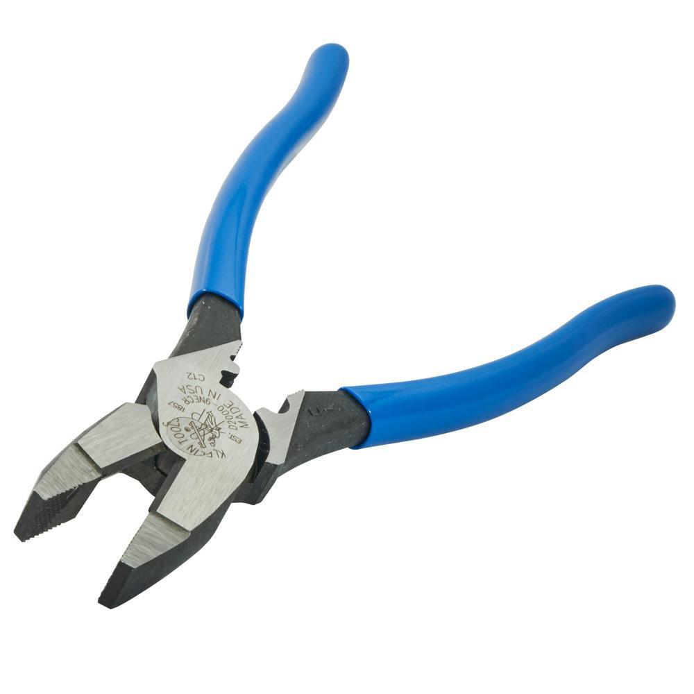 Klein Tools Light Blue 1-3/8 in. Plier 