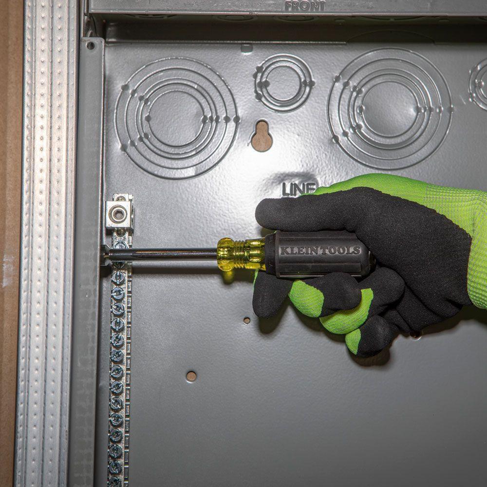 Klein Tools Yellow 6-3/4 in. Nut Driver 1 Piece 