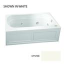 60 x 30 in. Acrylic Rectangle Skirted Whirlpool Bathtub with Right Drain and J2 Basic Control in Oyster