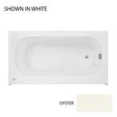 60 x 32 in. Acrylic Rectangle Drop-In or Skirted Bathtub with Right Drain in Oyster