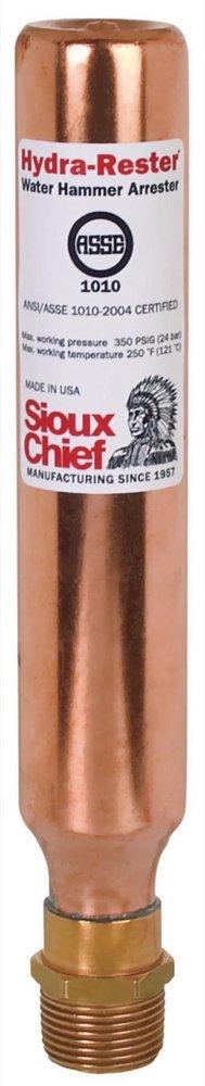 Sioux Chief HydraRester™ 3/4 in. Copper MIPT Water Hammer