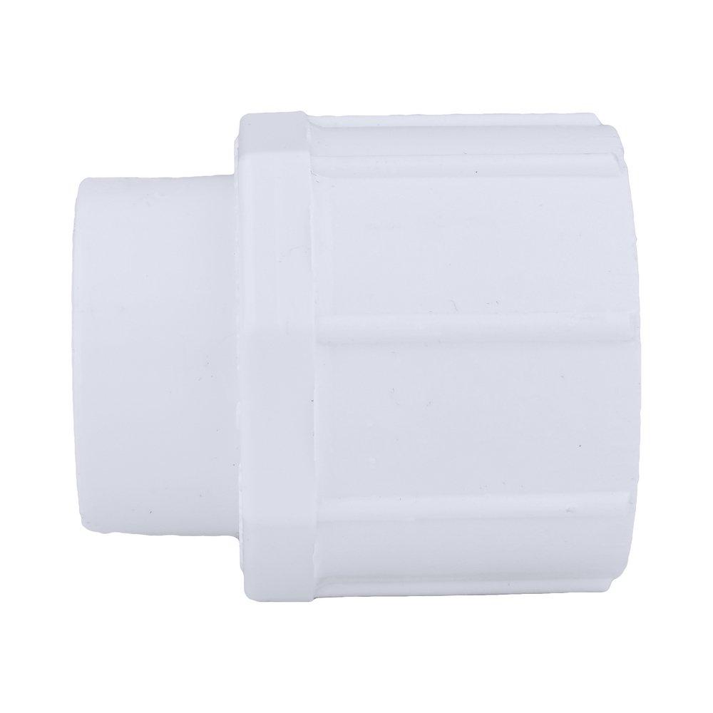 White PVC Schedule 40 Female Adapter 