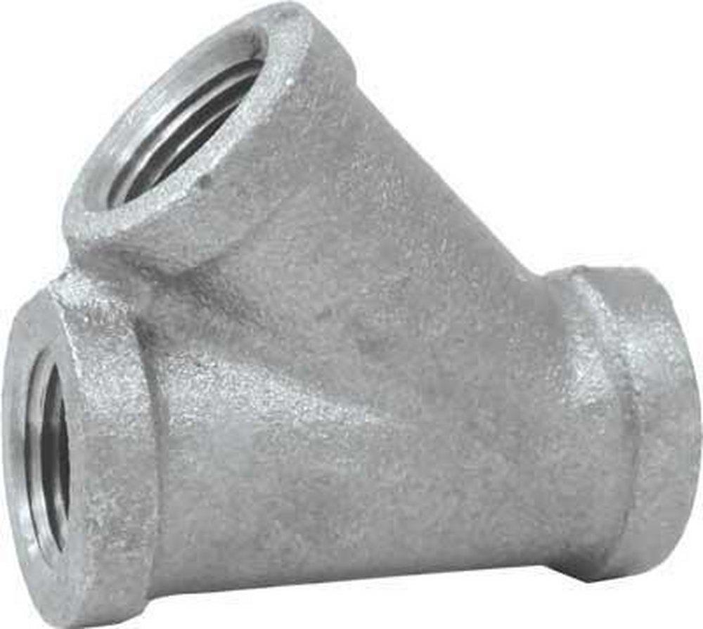 150# and Galvanized Malleable Iron 45 Degree Wye 