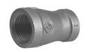 4 x 3 x 4-39/100 in. FPT 150# Reducing Global Galvanized Malleable Iron Coupling