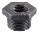 2-1/2 x 3/4 in. MNPT x FNPT Black Malleable Iron Bushing