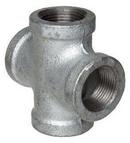 Threaded 150# Galvanized Malleable Iron Cross 