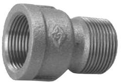 3/4 in. #150 Malleable Iron Extension Piece in Black