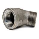 PROFLO&reg; 150# Street Global Black Malleable Iron 45 Degree Elbow 