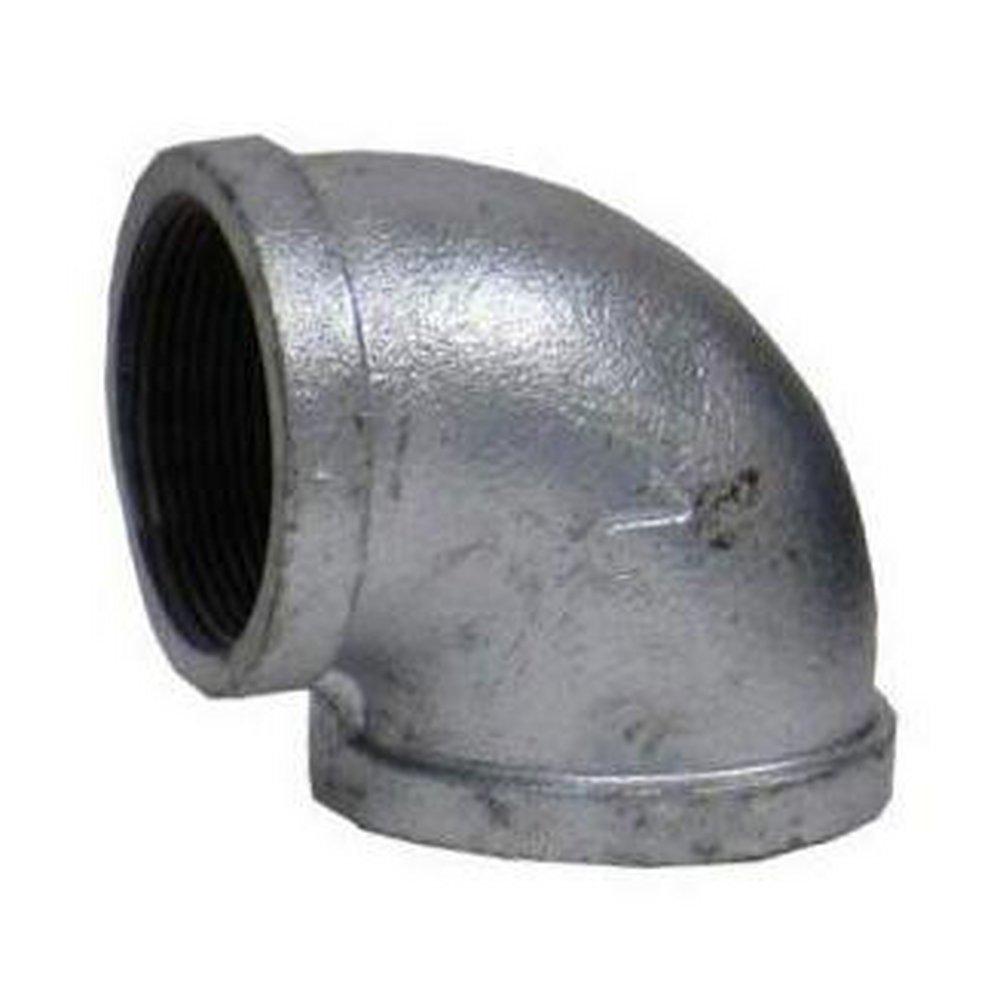 150# Galvanized Malleable Iron Side Outlet 90 Degree Elbow 
