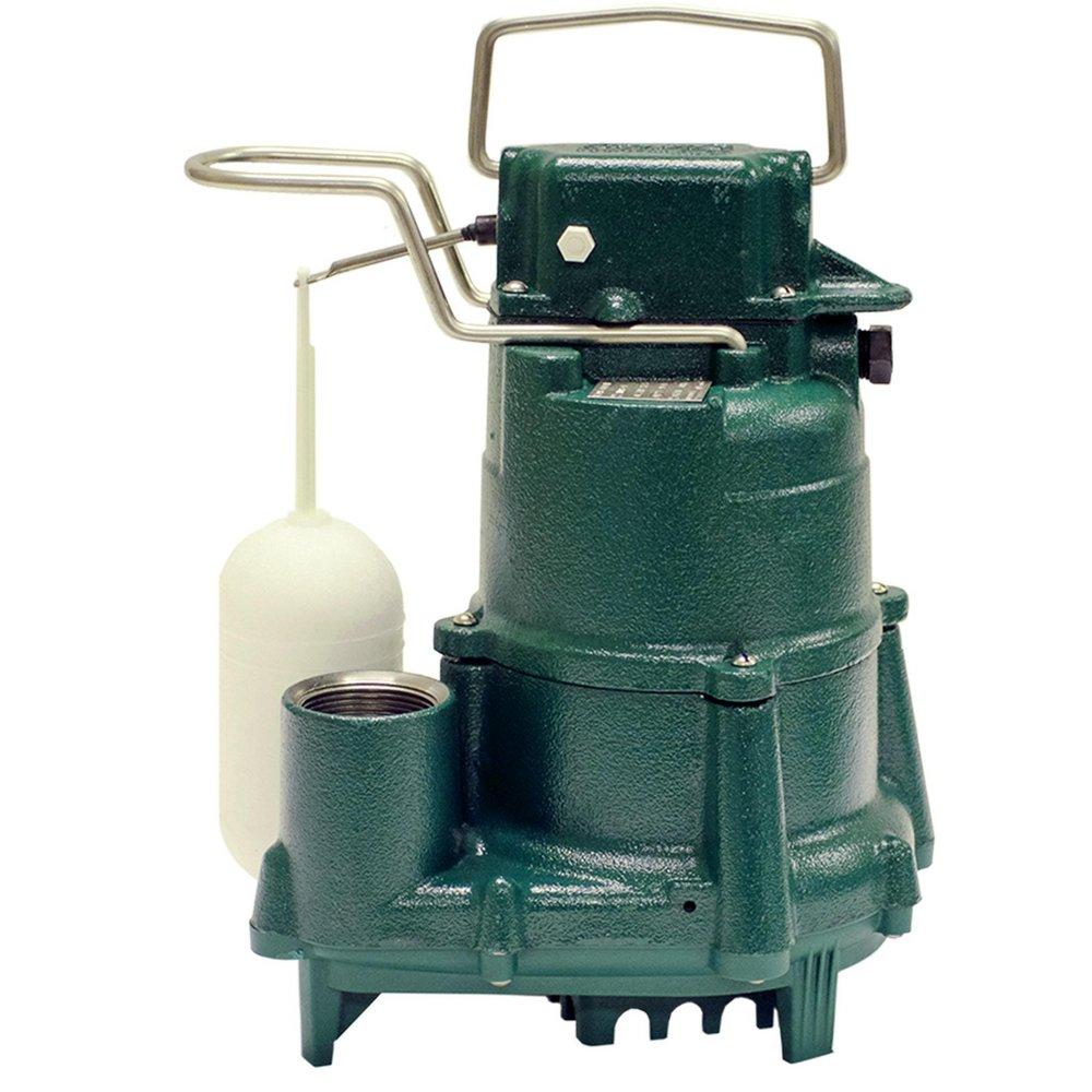 Zoeller Pump Co 1/2 HP 115V Cast Iron Submersible Sump Pump (M98) 