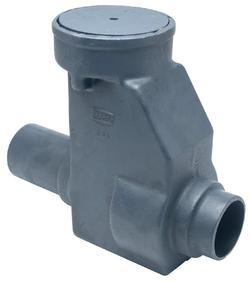 4 in. Cast Iron No Hub Backwater Valve