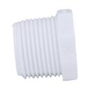 White PVC Schedule 40 MPT Plug 