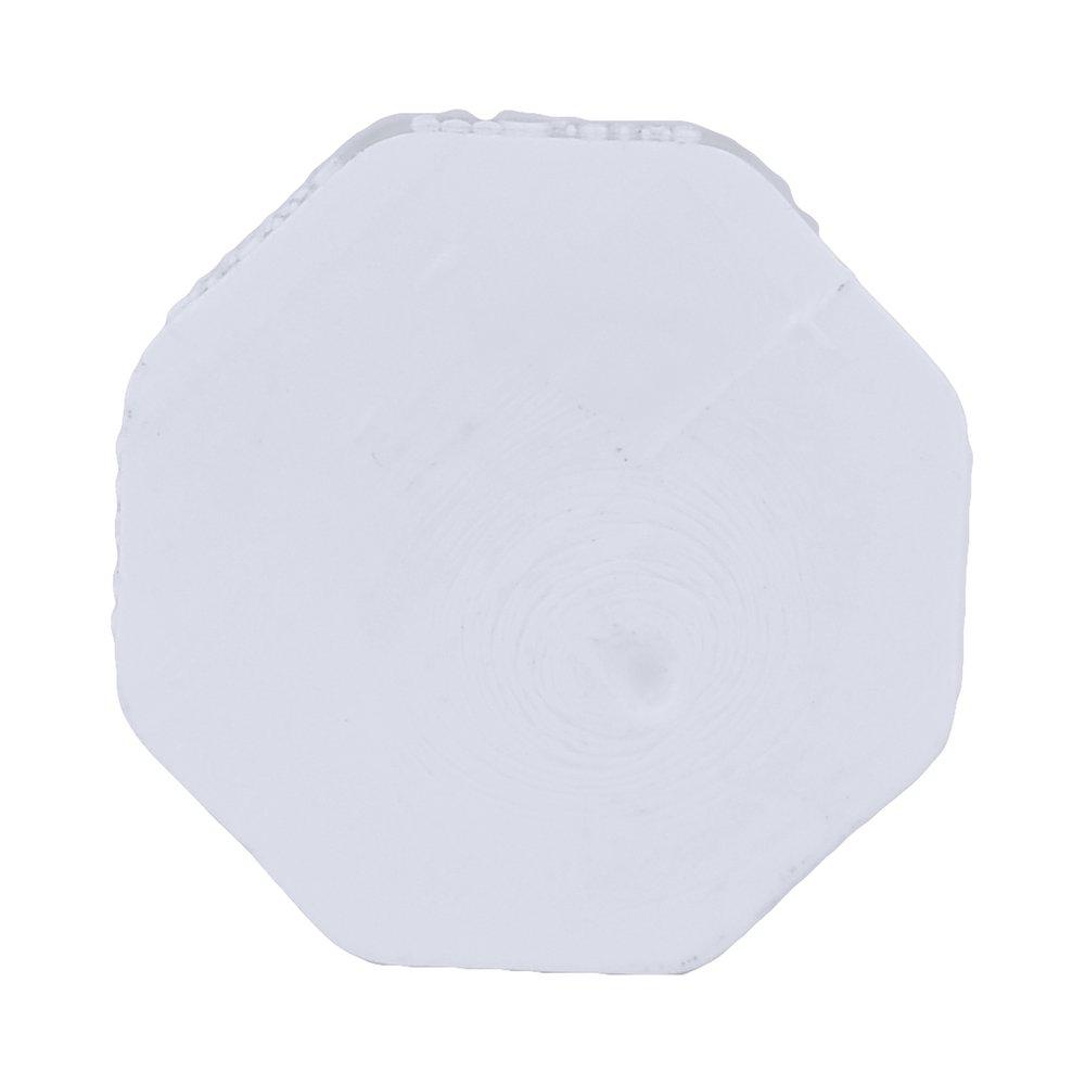 White PVC Schedule 40 MPT Plug 