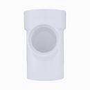 White PVC DWV Street Sanitary Tee 