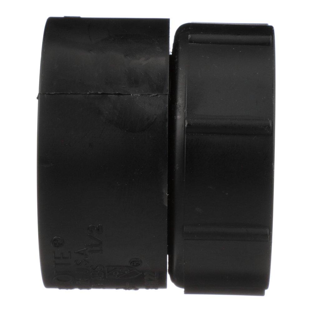 Black ABS DWV Female Swivel Tray Plug Adapter with Washer 