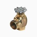 Sloan Valve Rough Brass Angle Stop with Wheel Handle 