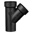 Black ABS DWV Street Wye 