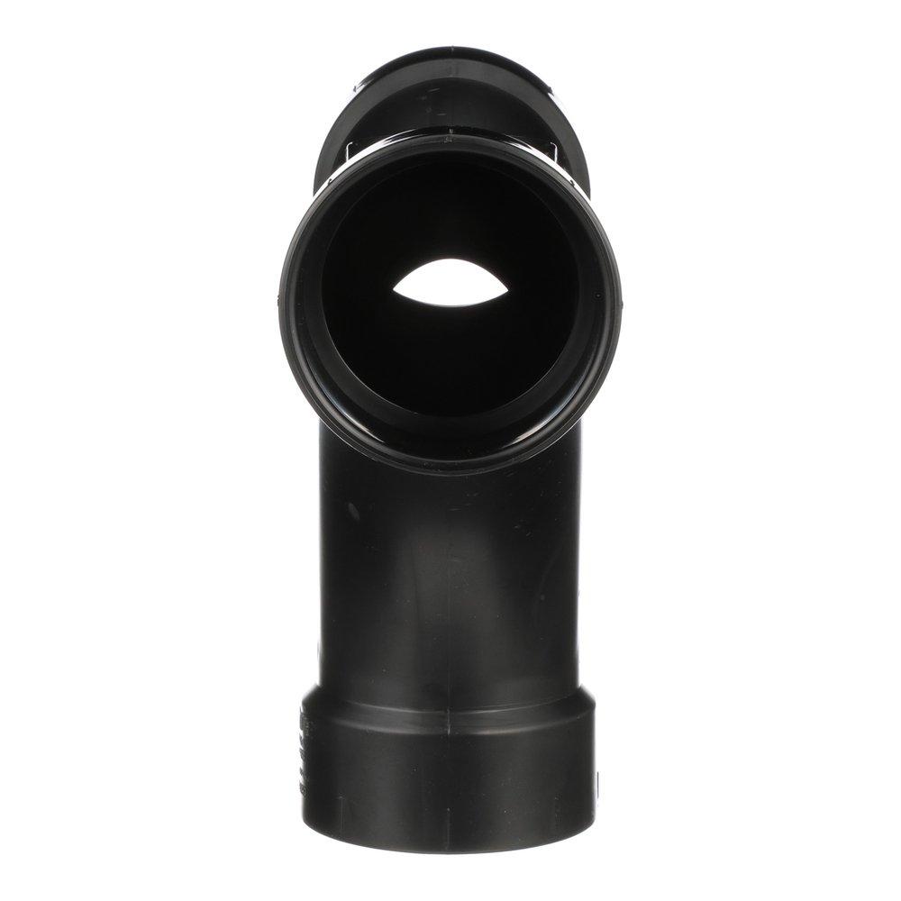 Black ABS DWV Double Fixture Tee 