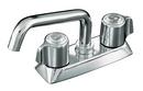 Utility Sink Blade Handle Faucet in Polished Chrome