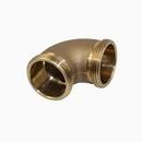 F21 1-1/2 in. Slip Joint Elbow Rough Brass Double Male