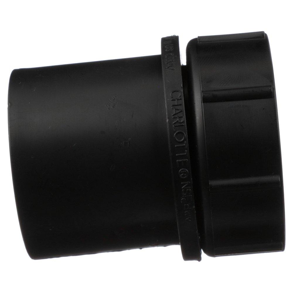 ABS DWV Spigot x FPT Extended Swivel Tray Plug Adapter with Washer 