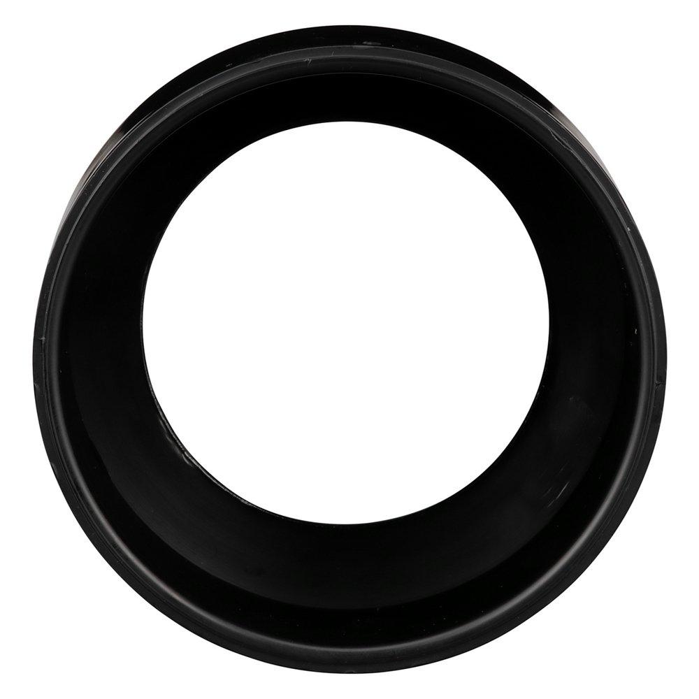 Black ABS DWV Spigot x S&D Spigot Adapter Coupling 