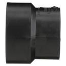 Black ABS DWV Spigot x S&D Spigot Adapter Coupling 